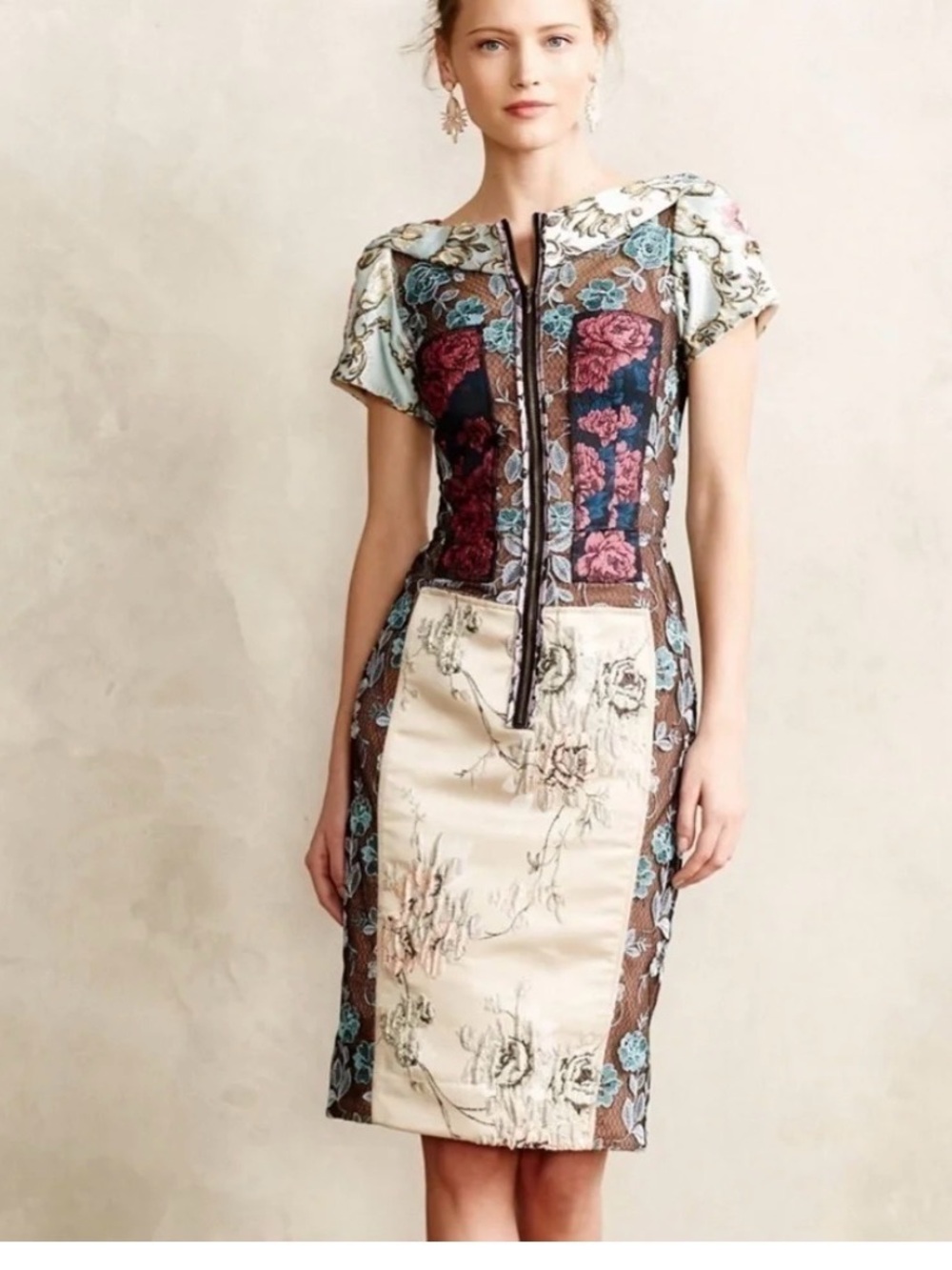 Brocade Dress by Beguile by Byron Lars